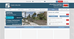 Desktop Screenshot of faroonline.com.br