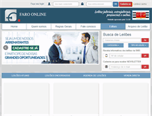 Tablet Screenshot of faroonline.com.br